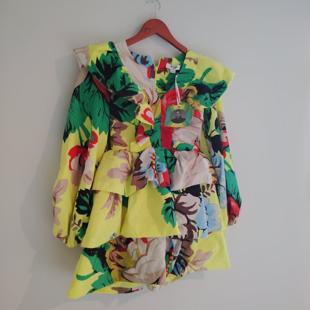 Floral Ruffle Dress - Picture 5 of 7